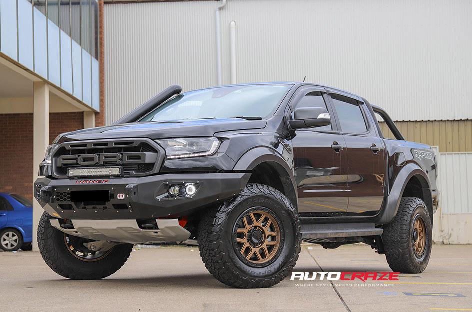 FORD RANGER RAPTOR MESA MATTE BRONZE BLACK LIP